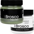 Грунт и краска "Броско Вельвет" в наборе, 800 мл Грунт и краска "Броско Вельвет" в наборе, 800 мл