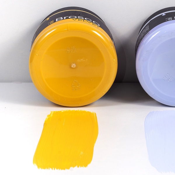 Кукурузный жёлтый, краска интерьерная акриловая del Brosco Velvet, банка 400 мл Кукурузный жёлтый, краска интерьерная акриловая del Brosco Velvet, банка 400 мл