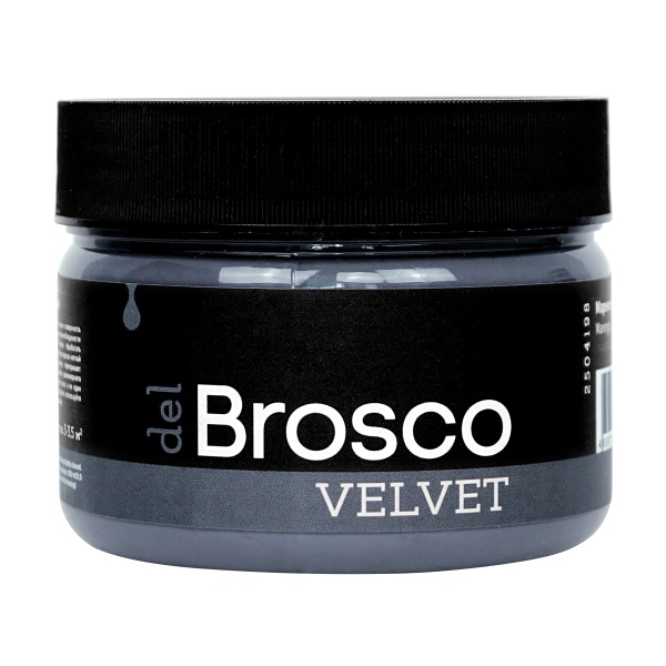 Маренго, краска интерьерная акриловая del Brosco Velvet, банка 250 мл